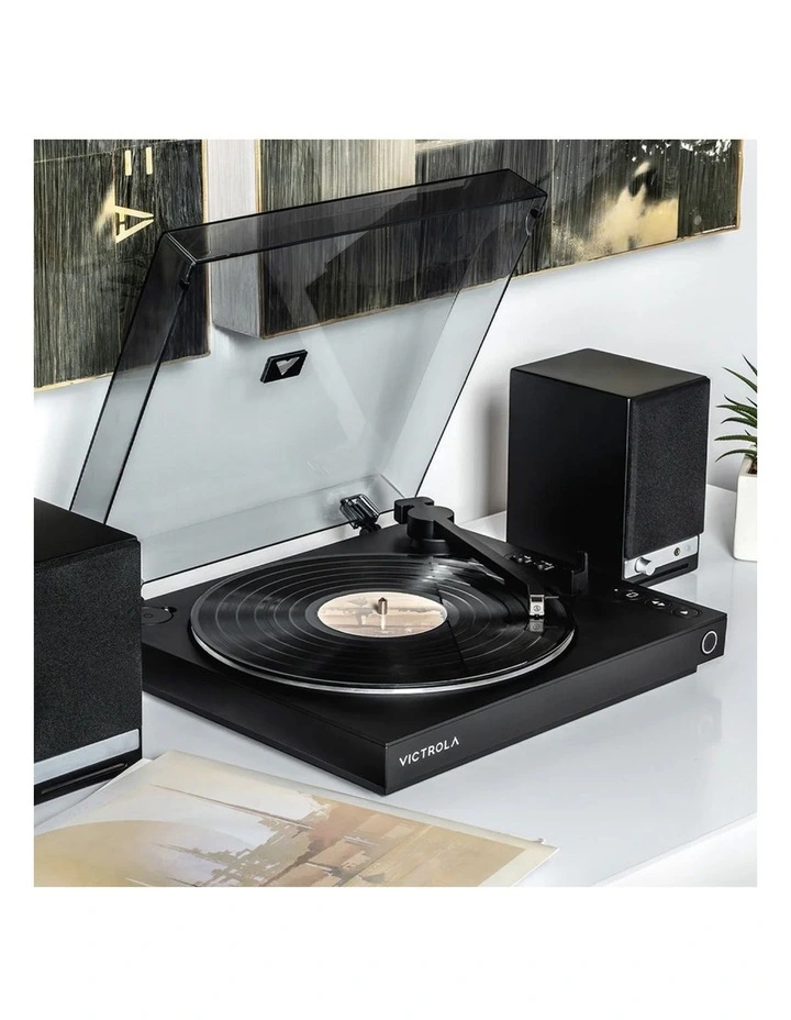 Victrola Automatic Turntable - Black image 7