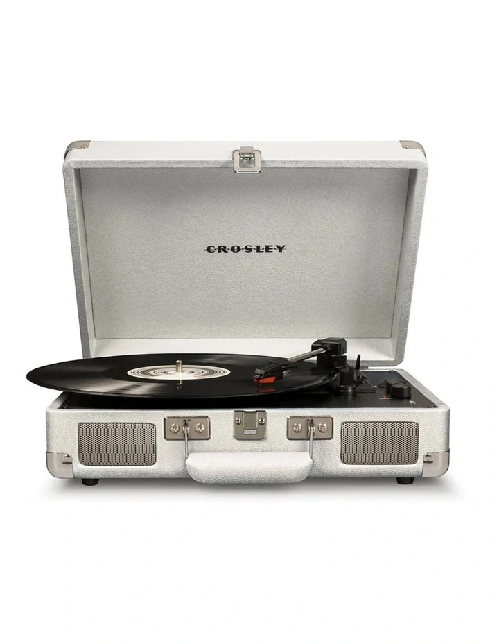 Crosley Cruiser Bluetooth Portable Turntable - White Sands image 1