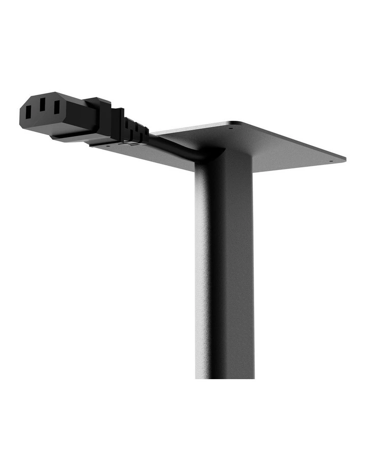 Kanto SPH Universal Height Adjustable Bookshelf Speaker Stands - Black, Pair image 4