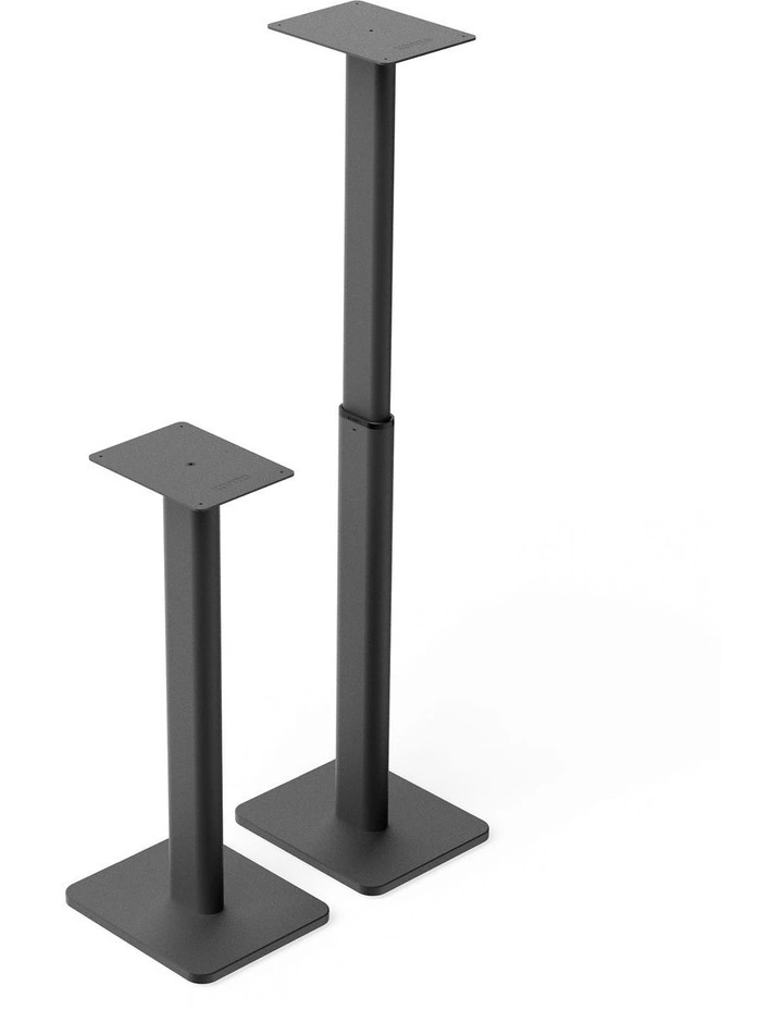 Kanto SPH Universal Height Adjustable Bookshelf Speaker Stands - Black, Pair image 5