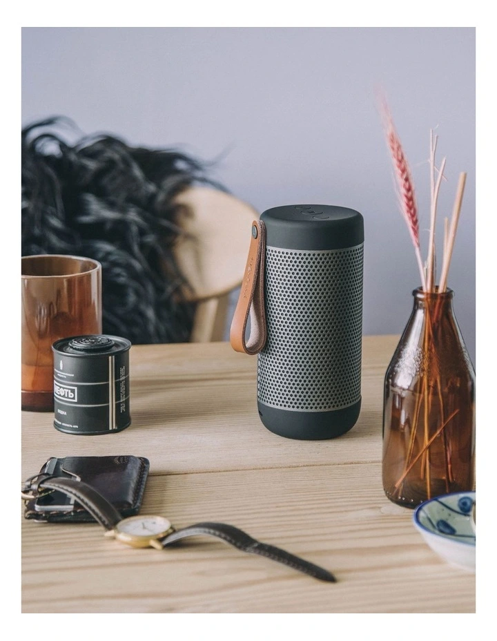 Kreafunk Acoustic Bluetooth Speaker - New Black image 3
