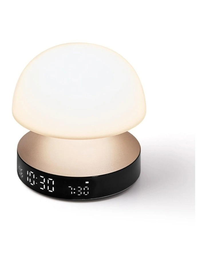 Lexon Mina Sunrise Sunrise Alarm Clock - Gold image 2