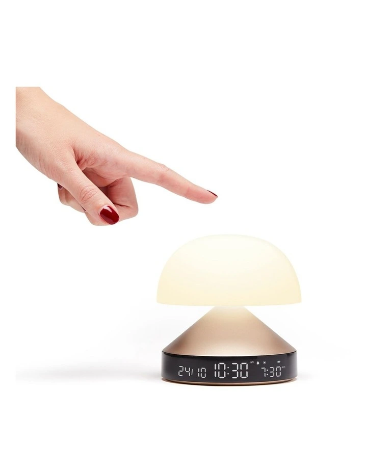 Lexon Mina Sunrise Sunrise Alarm Clock - Gold image 3