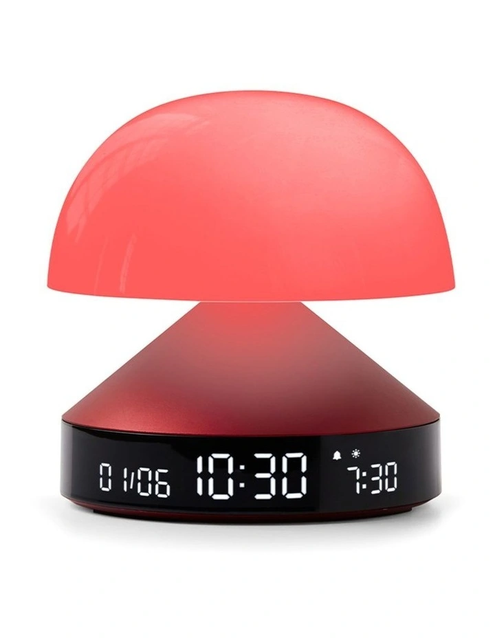Lexon Mina Sunrise Sunrise Alarm Clock - Red image 2
