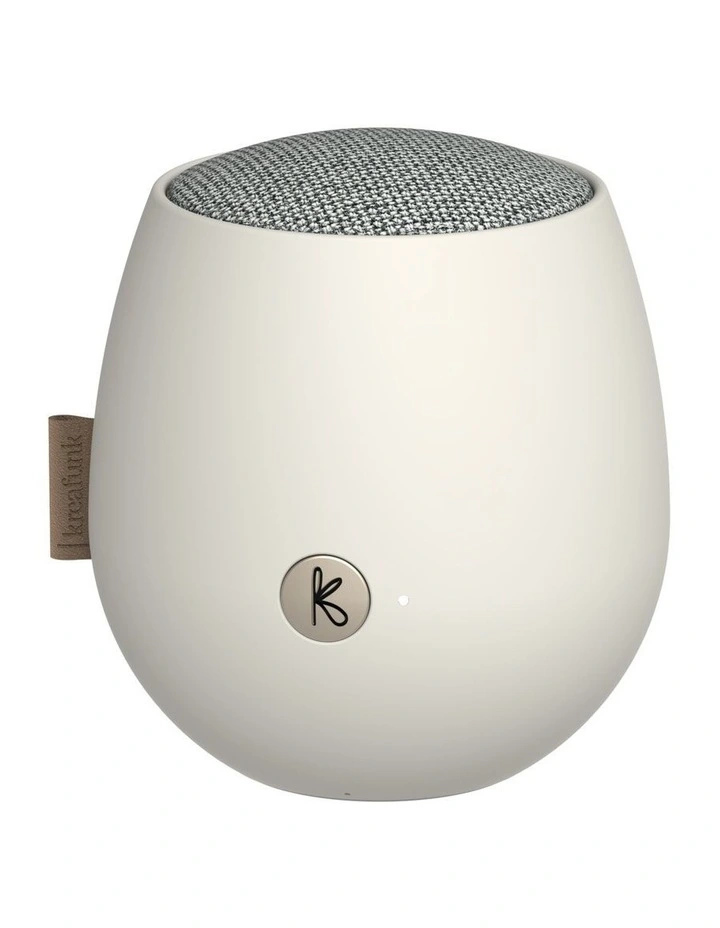 Kreafunk Ajazz 2 Bluetooth Speaker - White image 1