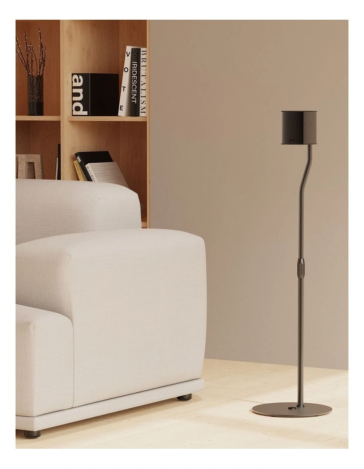Kanto SLH Universal Height Adjustable Speaker Stands for Satellites up to 4.1 kg - Black, Pair image 7