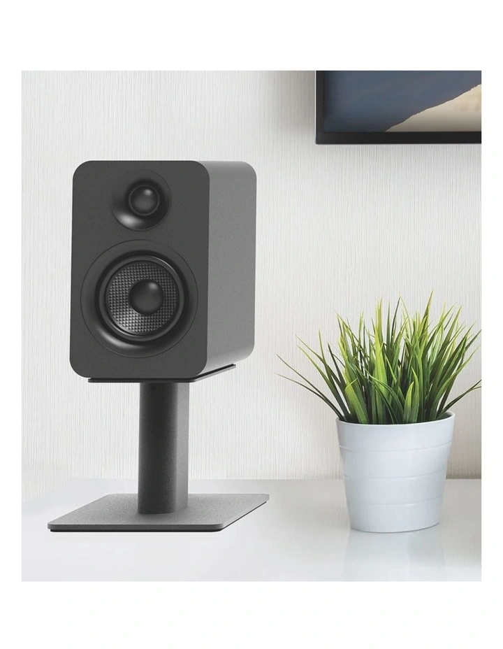 Kanto SP6HD 6 Tall Universal Desktop Speaker Stand - Pair, Black image 2