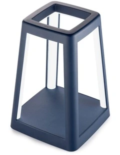 Lexon Lantern Portable Lamp With Built-In Wireless Charger - Blue