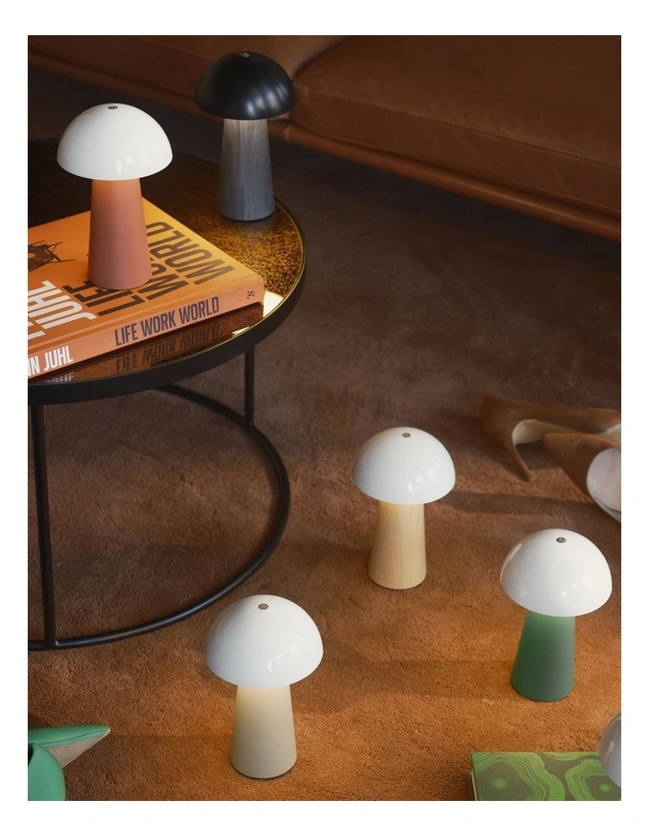 Kreafunk Bello Lamp, Portable And Rechargeable - Terracotta image 2