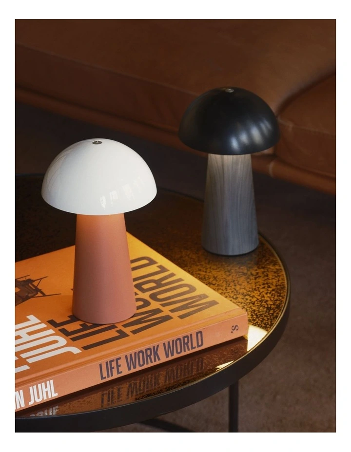 Kreafunk Bello Lamp, Portable And Rechargeable - Black Wood image 3