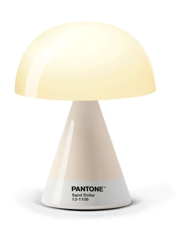 Lexon Mina M Medium Portable Led Lamp PANTONE - Sand image 1