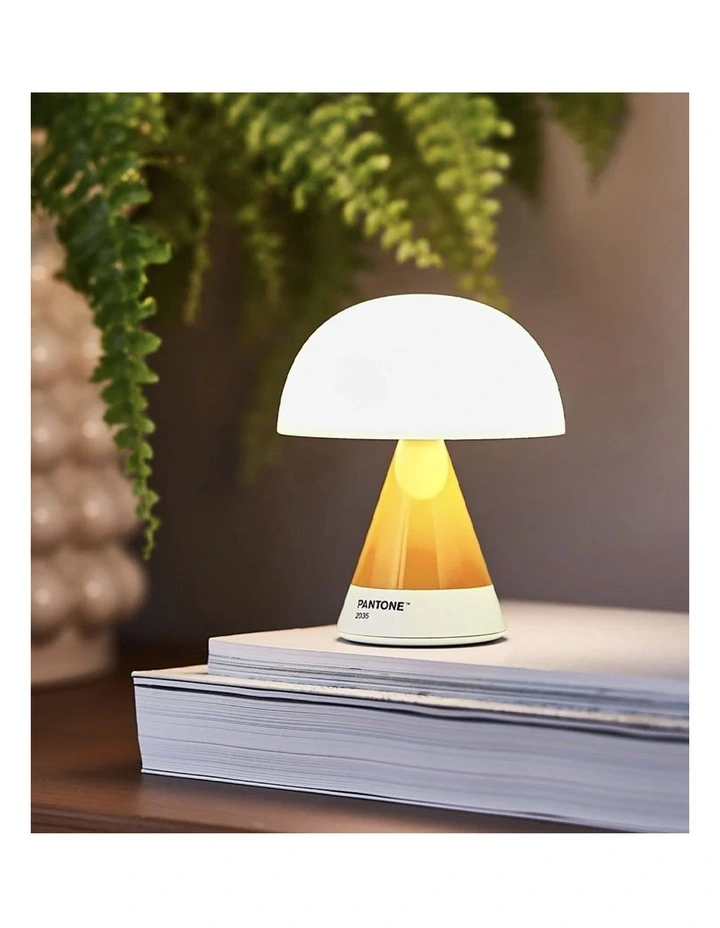 Lexon Mina M Medium Portable Led Lamp PANTONE -Yellow image 2