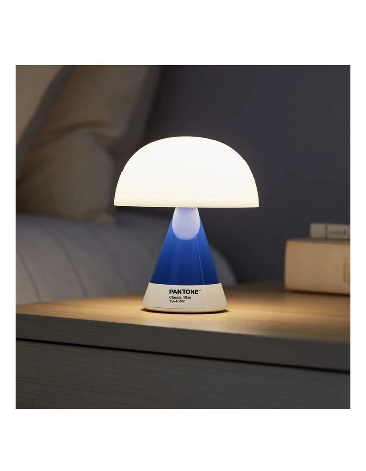 Lexon Mina M Medium Portable Led Lamp PANTONE - Classic Blue image 2