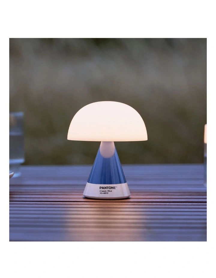 Lexon Mina M Medium Portable Led Lamp PANTONE - Classic Blue image 4