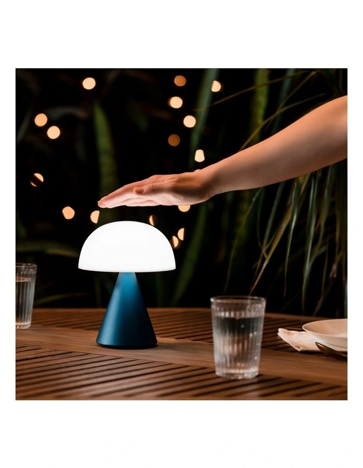 Lexon Mina L Large Portable Led Lamp - Blue image 5