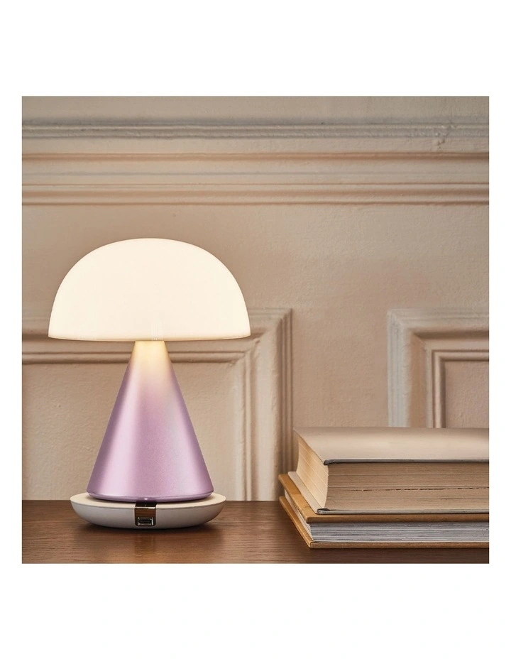 Lexon Mina L Large Portable Led Lamp - Pink image 5