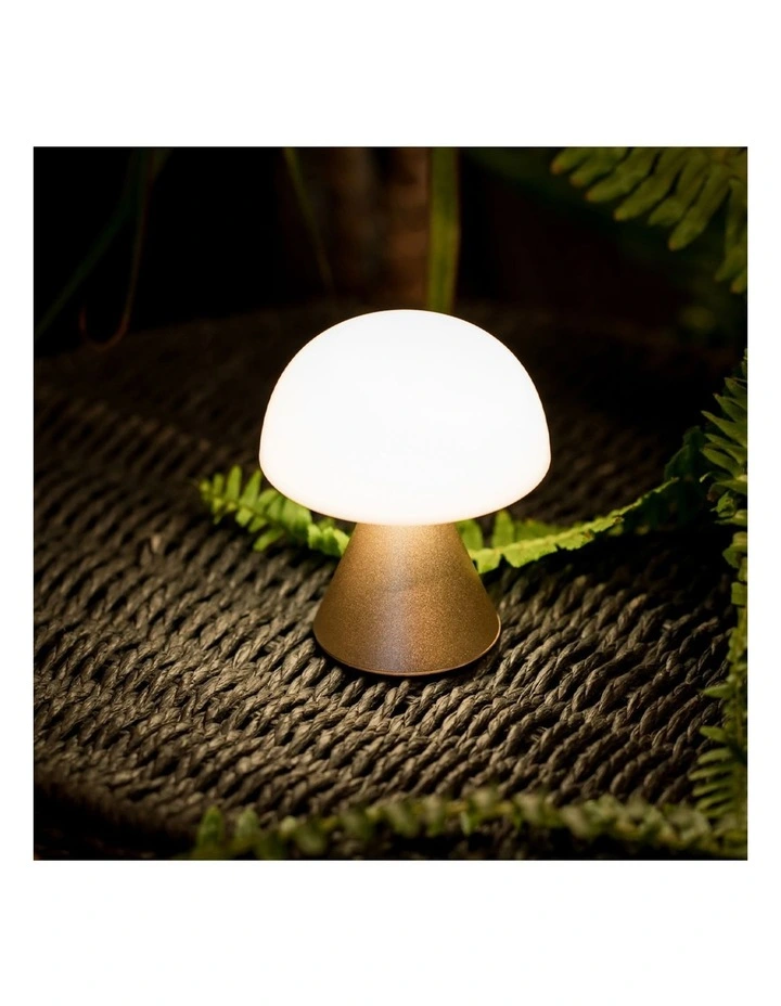 Lexon Mina Mini Led Lamp - Gold image 5