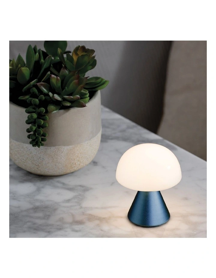 Lexon Mina Mini Led Lamp - Blue image 4