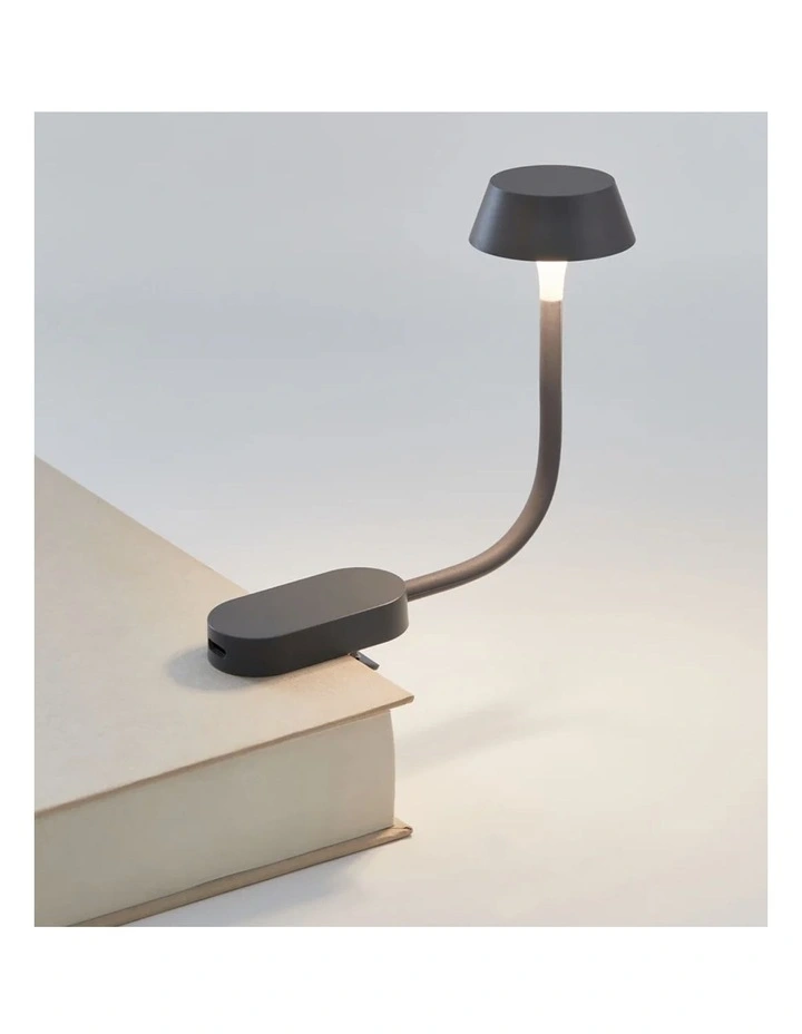 Lexon Mimi Flexible LED Lamp - Gunmetal image 3