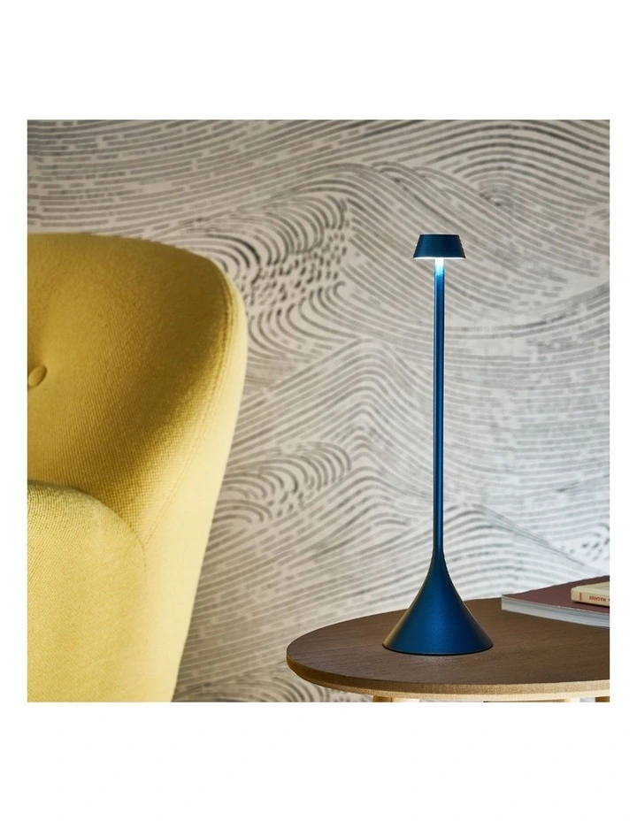 Lexon Steli Shade Infinitely Pairable Table Lamp - Blue image 5