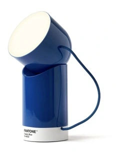Lexon Orbe Portable Led Lamp With Moving Head PANTONE - Classic Blue