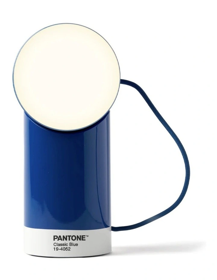 Lexon Orbe Portable Led Lamp With Moving Head PANTONE - Classic Blue image 2