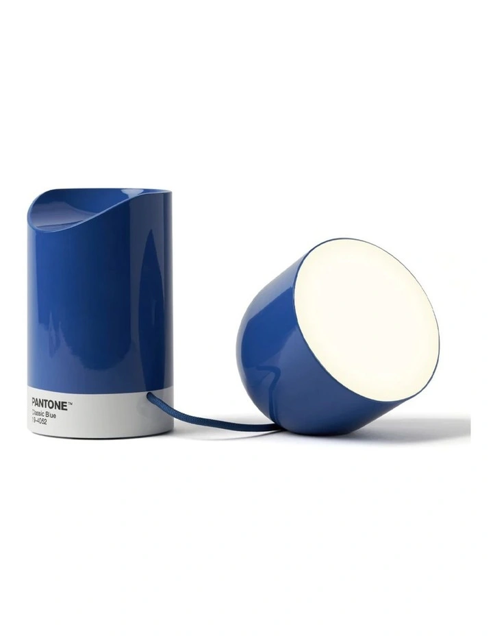 Lexon Orbe Portable Led Lamp With Moving Head PANTONE - Classic Blue image 3