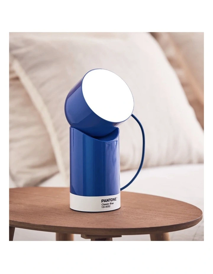 Lexon Orbe Portable Led Lamp With Moving Head PANTONE - Classic Blue image 4