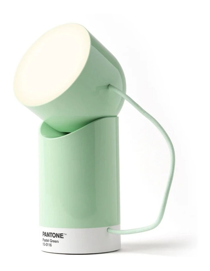 Lexon Orbe Portable Led Lamp With Moving Head PANTONE - Green image 1