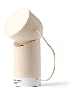 Lexon Orbe Portable Led Lamp With Moving Head PANTONE - Sand
