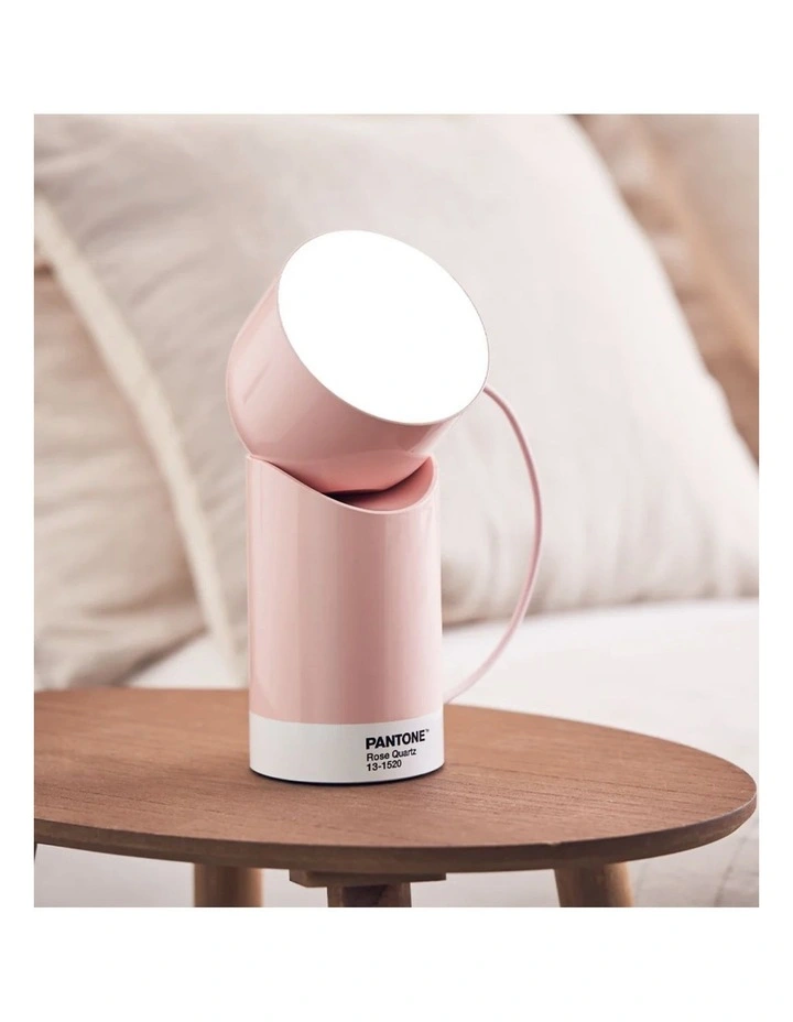 Lexon Orbe Portable Led Lamp With Moving Head PANTONE - Rose Pink image 4