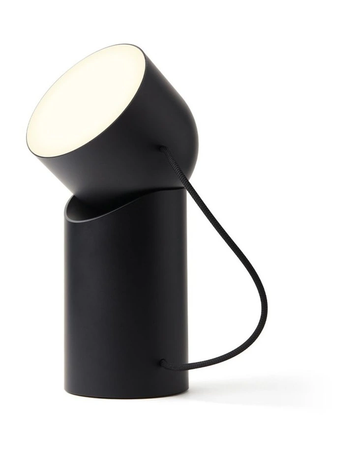 Lexon Orbe Portable Led Lamp With Moving Head - Black image 1