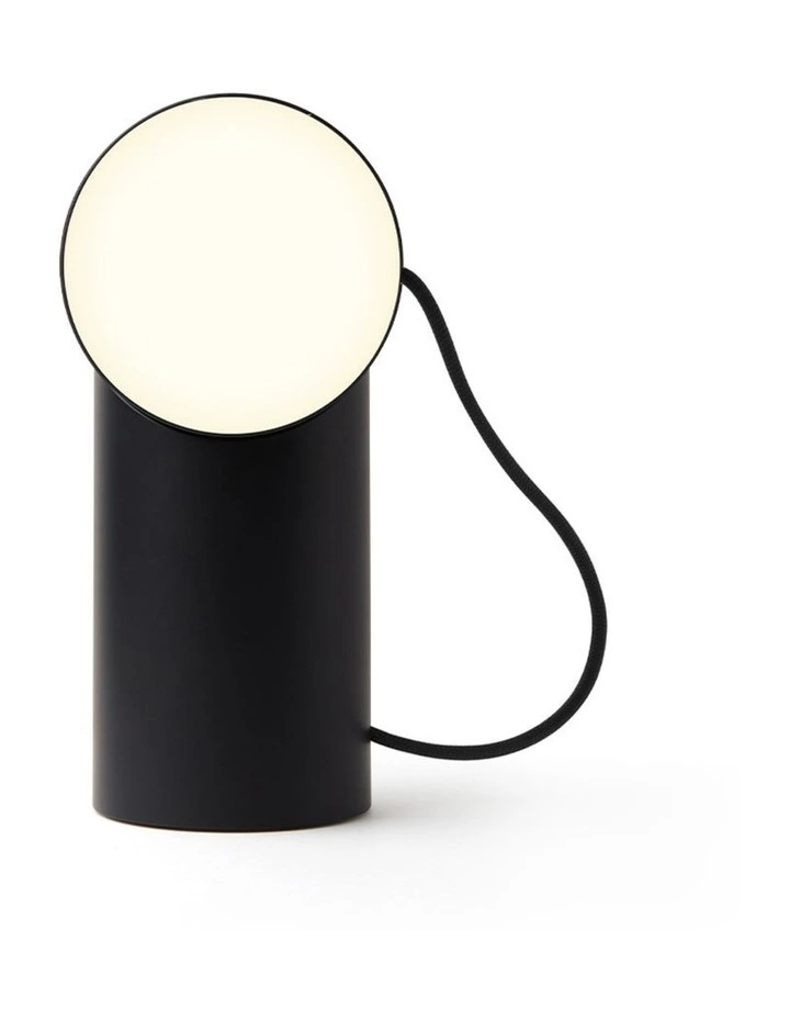 Lexon Orbe Portable Led Lamp With Moving Head - Black image 3