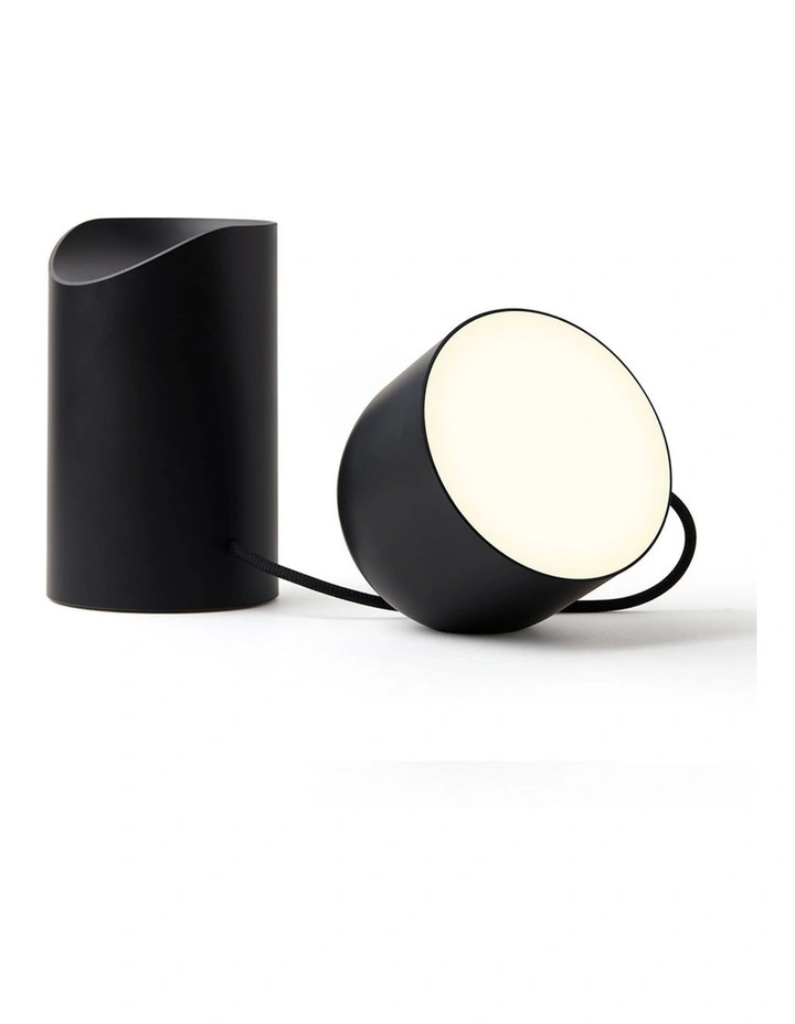 Lexon Orbe Portable Led Lamp With Moving Head - Black image 4