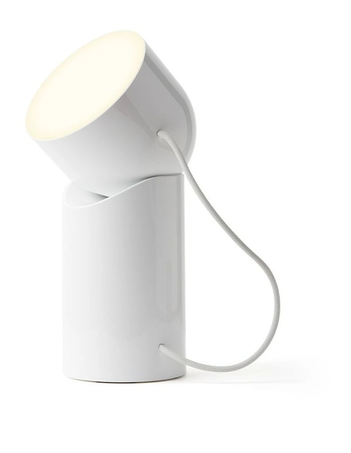 Lexon Orbe Portable Led Lamp With Moving Head - White image 1