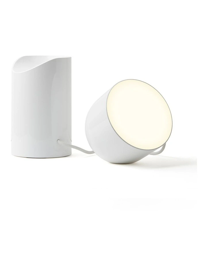 Lexon Orbe Portable Led Lamp With Moving Head - White image 4