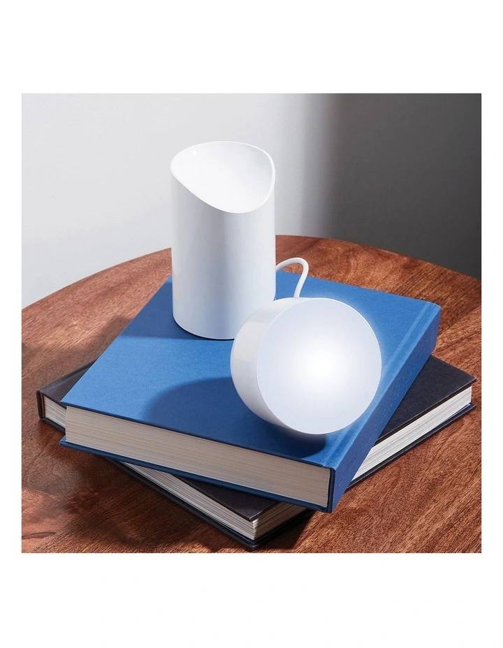 Lexon Orbe Portable Led Lamp With Moving Head - White image 5