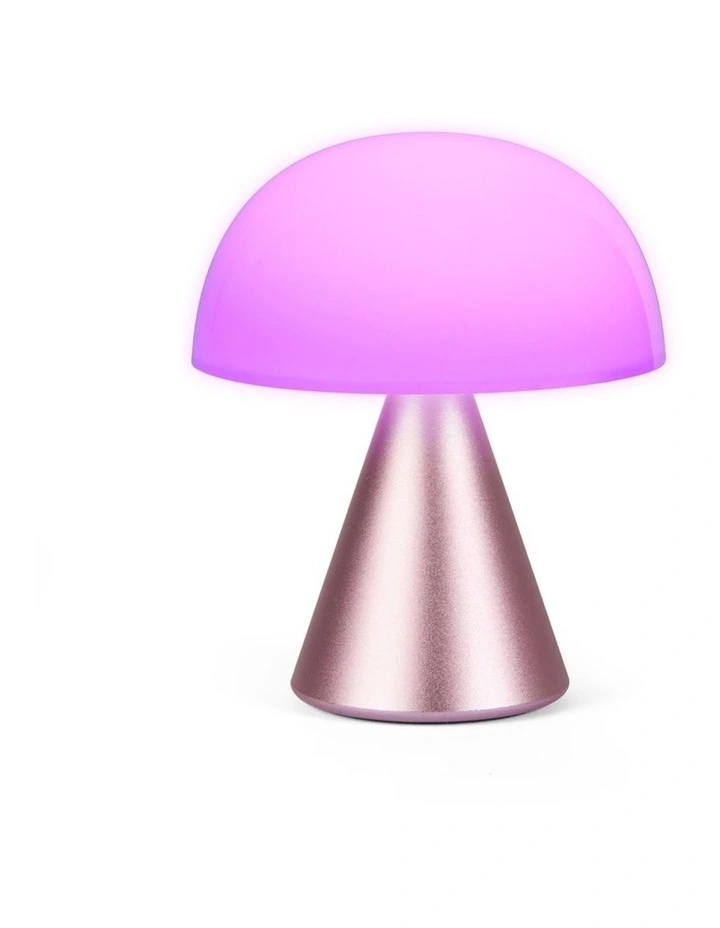 Lexon Mina M Medium Portable Led Lamp - Pink image 3