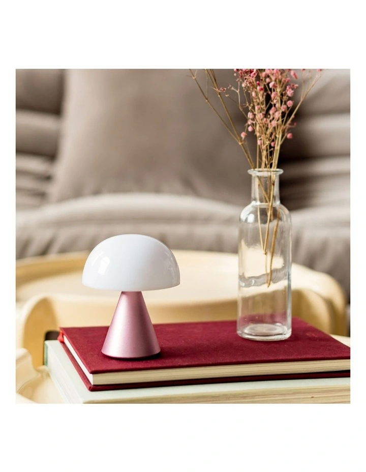 Lexon Mina M Medium Portable Led Lamp - Pink image 4
