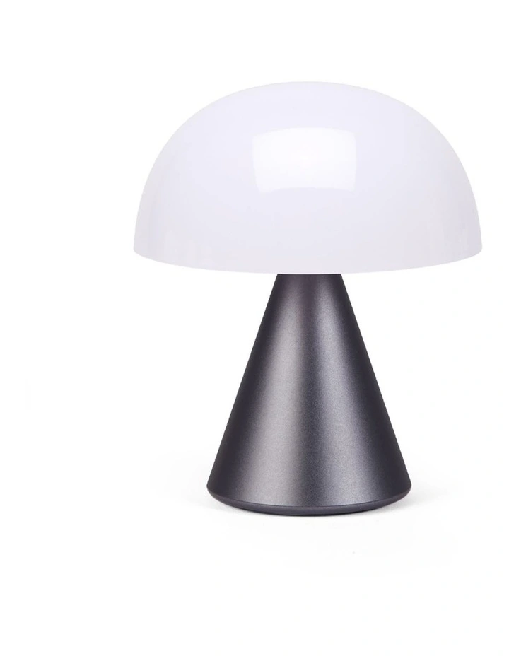 Lexon Mina M Medium Portable Led Lamp - Gunmetal image 1