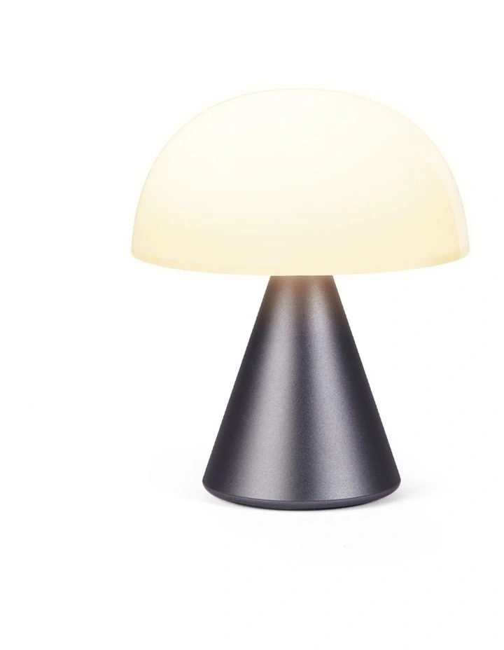Lexon Mina M Medium Portable Led Lamp - Gunmetal image 3