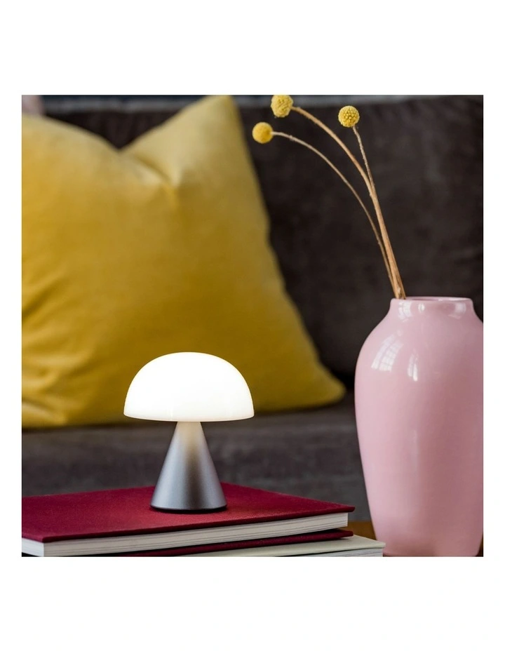 Lexon Mina M Medium Portable Led Lamp - Gunmetal image 4