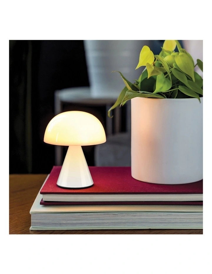 Lexon Mina M Medium Portable Led Lamp - White image 5