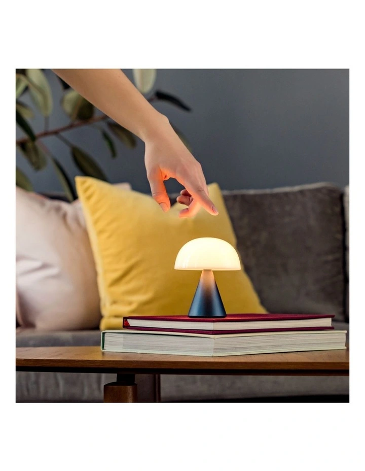 Lexon Mina M Medium Portable Led Lamp - Blue image 4