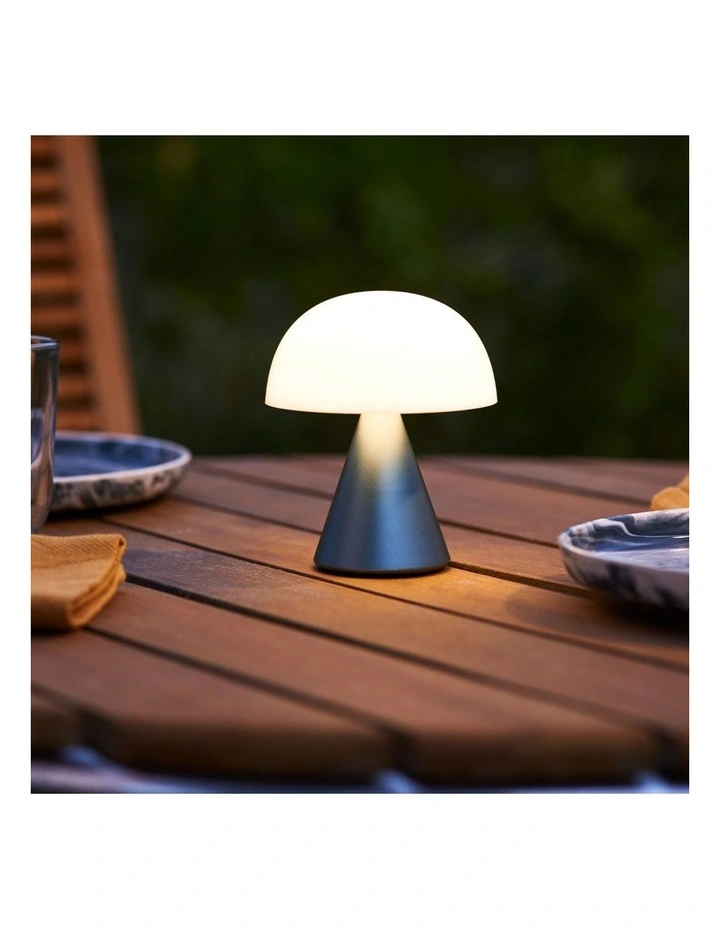 Lexon Mina M Medium Portable Led Lamp - Blue image 5