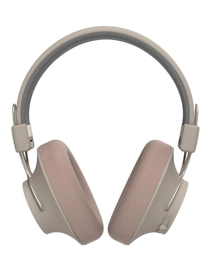 Kreafunk Abeat Qi Bluetooth Headphones W/ Anc - Ivory Sand image 1