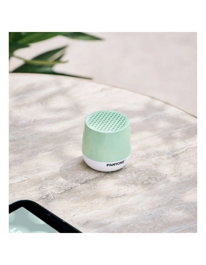 Lexon Mino Mini Bluetooth Speaker PANTONE - Green image 4