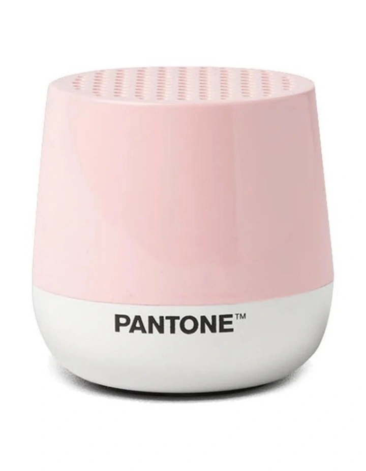 Lexon Mino Mini Bluetooth Speaker PANTONE - Rose Pink image 1
