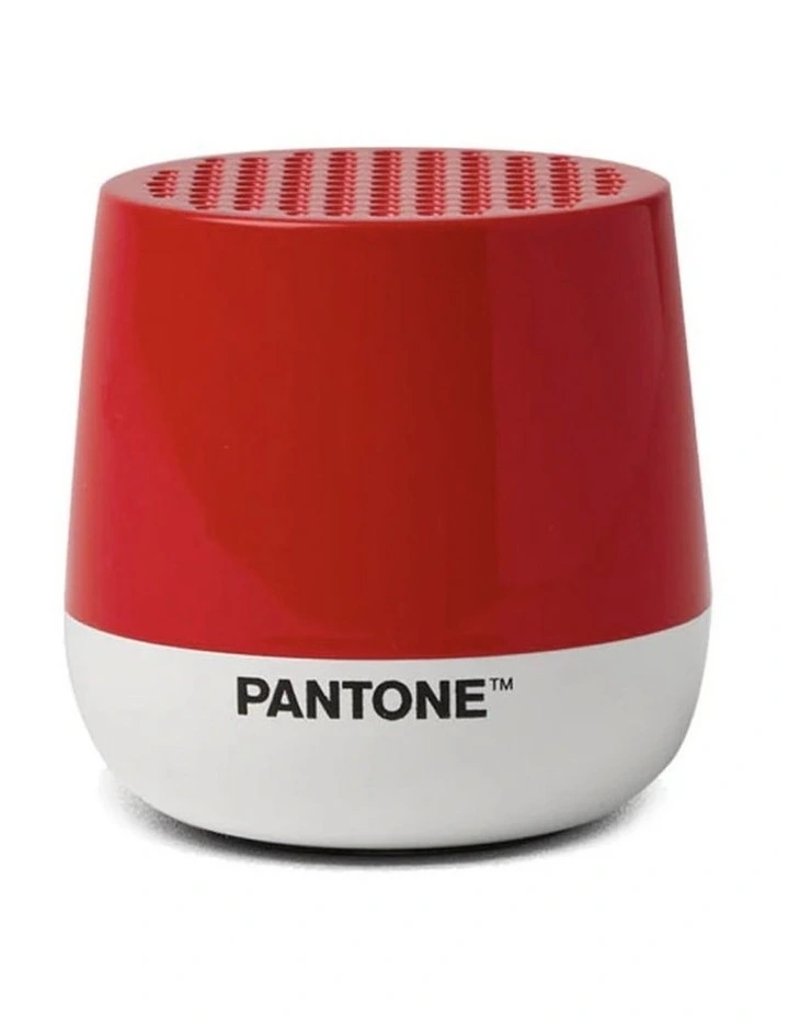 Lexon Mino Mini Bluetooth Speaker PANTONE - 2035 Red image 1