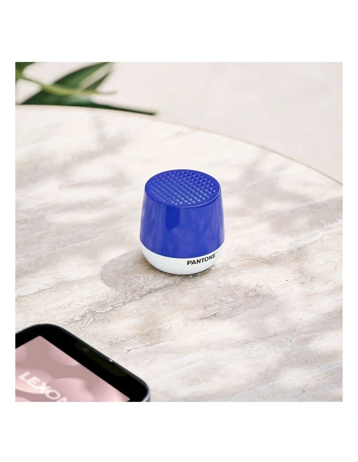 Lexon Mino  Mini Bluetooth Speaker PANTONE - Classic Blue image 4